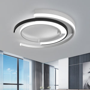 LICAN Modern LED Ceiling Lights Living room Bedroom lustre de plafond moderne luminaire plafonnier White Black LED Ceiling Lamp