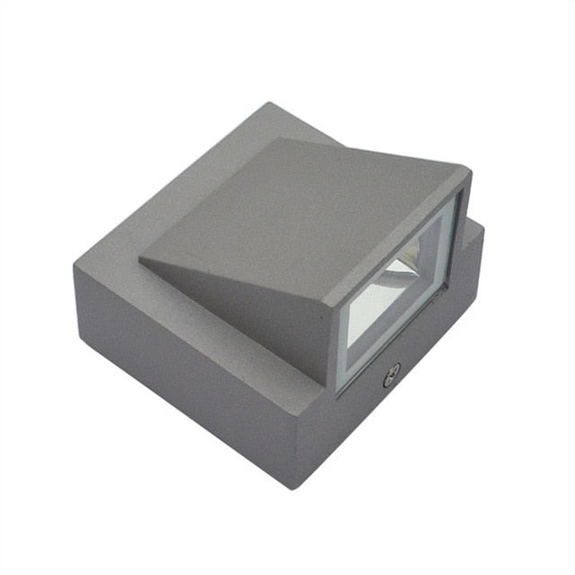 3W 6W Modern simple creative outdoor waterproof wall lamp LED courtyard lamps gate lamp terrace balcony garden wall light