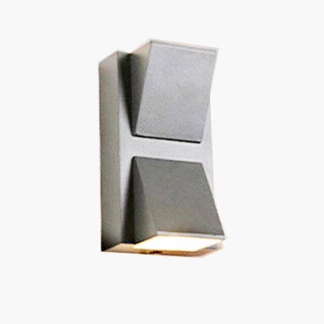3W 6W Modern simple creative outdoor waterproof wall lamp LED courtyard lamps gate lamp terrace balcony garden wall light